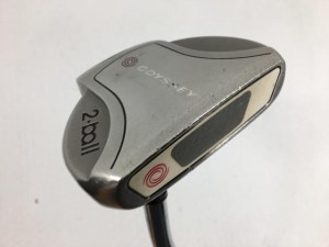 【中古ゴルフクラブ】オデッセイ ホワイト スチール 2-BALL パター オリジナルスチール パター