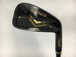 【中古ゴルフクラブ】【超美品】(9本セット)ホンマ BERES(ベレス) BLACK(ブラック) アイアン 2022 アーマック MX BLACK 5〜11.A.S【14日