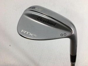 【中古ゴルフクラブ】クリーブランド RTX-4 ツアーサテン ウェッジ 56.10 MID 2018 NSプロ ZELOS 6 SW【14日間返品OK】