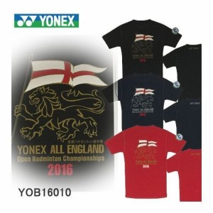 YONEX YOB16010 全英オープン2016年記念Tシャツ ユニ Tシャツ ヨネックス【クリックポスト可/限定品】