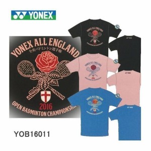 YONEX YOB16011 全英オープン2016年記念Tシャツ レディース Tシャツ ヨネックス【クリックポスト可/限定品】