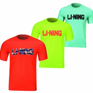 LI-NING AHSM122 ジュニア トレーニングTシャツ バドミントンウェア リーニン【クリックポスト可】