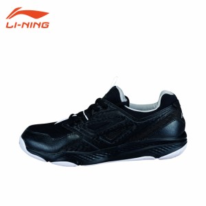 【特価】LI-NING AYTL045-1 ブラック(25.0-28.0cm) 軽量 バドミントンシューズ リーニン【日本バドミントン協会検定合格品】