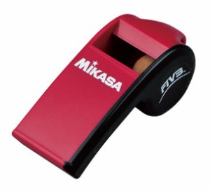 MIKASA PUL-RBK バレーボール アクセサリ審判用ホイッスル パルマスター コルク入りタイプ ひも付 ミカサ【クリックポスト可/取り寄せ】