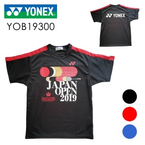 YONEX YOB19300 ユニ プラクティスTシャツ(ダイハツ・ヨネックス ジャパンオープン 2019) 大会記念Tシャツ ヨネックス【クリックポスト可