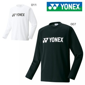 YONEX 16158 ロングスリーブTシャツ ユニセックス ウェア(ユニ) テニス・バドミントン ヨネックス 2019FW【クリックポスト可/取り寄せ】