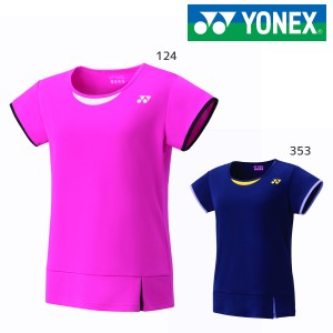 YONEX 16378 ウィメンズドライTシャツ ウェア(レディース) テニス・バドミントン ヨネックス 2019FW【クリックポスト可/取り寄せ】
