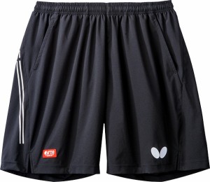 BUTTERFLY 52000 ロゴライン・ハーフパンツ/LOGOLINE HALF PANTS 卓球ウェア(メンズ・ユニ) バタフライ 2019FW【メール便可/取り寄せ】