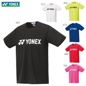 YONEX 16501 ユニドライTシャツ ウェア(ユニ/メンズ) バドミントン・テニス 2020年春夏モデル ヨネックス【メール便可/取り寄せ】
