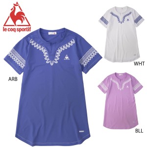 le coq sportif QMWPJA13 クーリスト半袖シャツ マルチトレーニングウェア(レディース) ルコックスポルティフ 2020春夏【メール便可/ 取