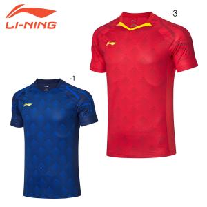 LI-NING AAYQ053 ゲームシャツ(ユニ/メンズ) バドミントンウェア リーニン【メール便可】