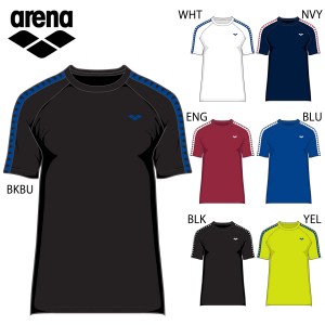 arena AMUQJA54 チームラインTシャツ スイムウェア(ユニ/メンズ) 水泳 アリーナ 2020秋冬【メール便可/ 取り寄せ】