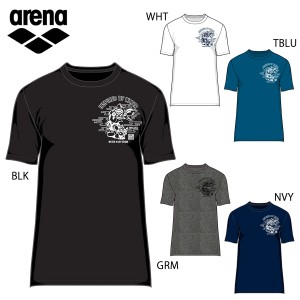 arena AMUQJA59 Tシャツ(アリーナ君) スイムウェア(ユニ/メンズ) 水泳 アリーナ 2020秋冬【メール便可/ 取り寄せ】