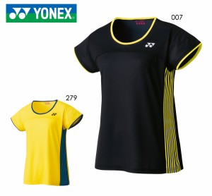 YONEX 16445 ウィメンズドライTシャツ バドミントンウェア(TOURNAMENT STYLE) ヨネックス 2020年秋冬モデル【メール便可/取り寄せ】