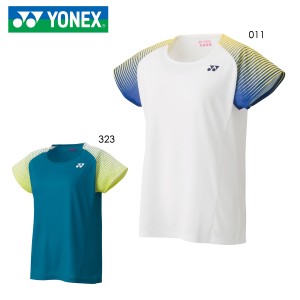 YONEX 16446 ウィメンズドライTシャツ バドミントンウェア(TOURNAMENT STYLE) ヨネックス 2020年秋冬モデル【メール便可/取り寄せ】