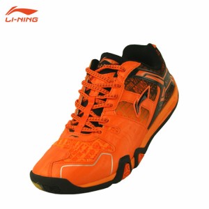 【超特価】LI-NING AYTK059-3 オレンジレッド(24.5-28.5cm) 超軽量 バドミントンシューズ リーニン【日本バドミントン協会検定合格品】