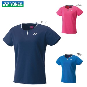 YONEX 20624 ウィメンズゲームシャツ ウェア(レディース) テニス・バドミントン 2021FW ヨネックス【日本バドミントン協会検定合格品/メ