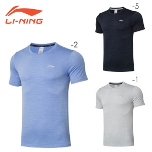 LI-NING ATSR257 半袖Tシャツ(ユニ/メンズ) ウェア ランニング スポーツ リーニン【メール便可】