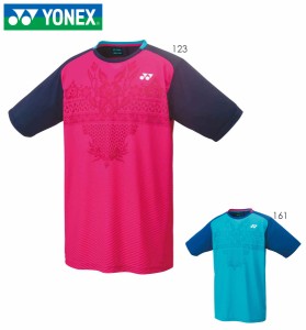 YONEX 10445J ジュニアゲームシャツ テニス・バドミントンウェア(ジュニア) ヨネックス 2022FW【日本バドミントン協会検定合格品/取り寄