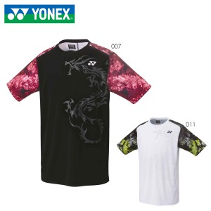 YONEX 16572 メンズドライTシャツ テニス・バドミントンウェア(メンズ) ヨネックス 2022FW【取り寄せ】