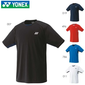 YONEX 10810 ユニゲームシャツ トップス テニス・バドミントンウェア(ユニ/メンズ) ヨネックス 2023SS【日本バドミントン協会検定合格品/