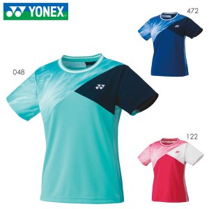 YONEX 20735 ウィメンズゲームシャツ(スリム) トップス テニス・バドミントンウェア(レディース) ヨネックス 2023SS【日本バドミントン協