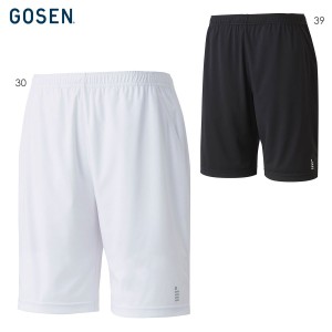 GOSEN PP2342 ハーフパンツ ウェア(ユニ/メンズ) バドミントン・テニス ゴーセン 2023FW【メール便可/日本バドミントン協会検定合格品】