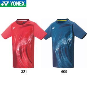 YONEX 10568J ジュニアゲームシャツ ウェア(ジュニア) アパレル バドミントン・テニス ヨネックス 2024SS【日本バドミントン協会検定合格