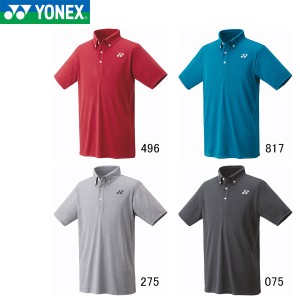 YONEX 10600 ユニゲームシャツ ウェア(ユニ) アパレル バドミントン・テニス ヨネックス 2024SS【日本バドミントン協会検定合格品/メール