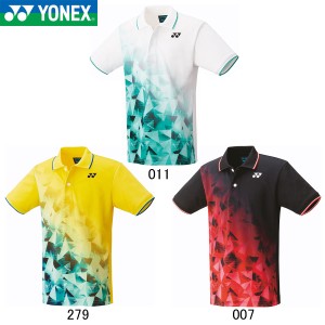 YONEX 10601J ジュニアゲームシャツ ウェア(ジュニア) アパレル バドミントン・テニス ヨネックス 2024SS【日本バドミントン協会検定合格