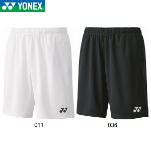 YONEX 15189 メンズニットハーフパンツ ウェア(メンズ) アパレル バドミントン・テニス ヨネックス 2024SS【日本バドミントン協会検定合