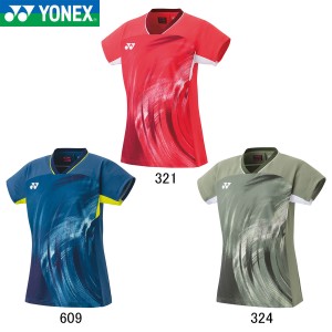 YONEX 20769 ウィメンズゲームシャツ ウェア(レディース) アパレル バドミントン・テニス ヨネックス 2024SS【日本バドミントン協会検定