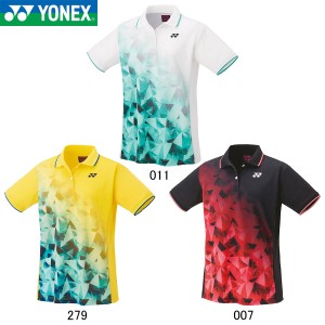 YONEX 20810 ウィメンズゲームシャツ ウェア(レディース) アパレル バドミントン・テニス ヨネックス 2024SS【日本バドミントン協会検定