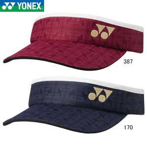 YONEX 40101 ウィメンズサンバイザー 帽子・キャップ(レディース) バドミントン・テニス ヨネックス 2024SS