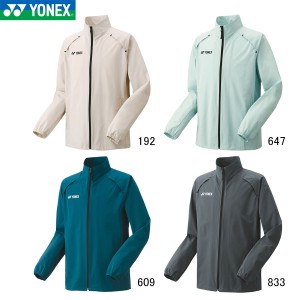 YONEX 50145 メンズウォームアップシャツ アパレル(メンズ) バドミントン・テニス ヨネックス 2024SS