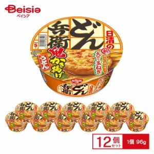 日清 どん兵衛 鬼かき揚げうどん 96g×12個
