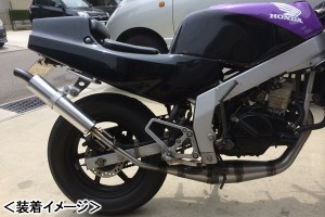 RSY   走り屋倶楽部 スチール手巻きチャンバー （シルバー）ステー付属/NSR50［AC10］ 115-HCSTS-SF-NSR50【同梱不可商品】