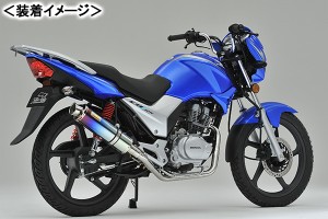 REALIZE   22Racing Ti（22レーシング チタン) マフラー/CBF125［PCJ71/PCJ72］ 335-009-01