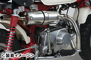 DAYTONA   サイレントスポーツアップマフラー（ステンレス）/モンキー・ゴリラ 72017