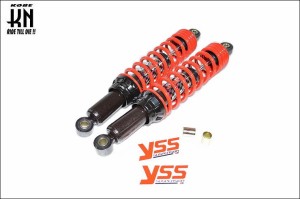 KN企画   YSS リアショック 350mm （黒/レッド）/スーパーカブ50・スーパーカブ90・CD90 CUB16-HB-350R