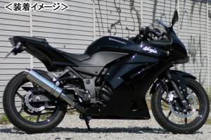 REALIZE   Aria SUS TypeC（ステンレス） マフラー/Ninja250R［JBK-EX250K］ 507-SO-003-01