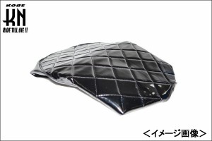 KN企画   シートカバー(ブラックエナメル ゴムなし)張替え タッカー用/スーパーJOG-Z・スーパーJOG-ZR SST07-EMBK