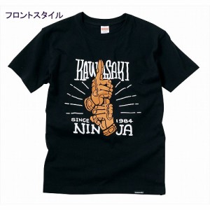 KAWASAKI   川崎重工デザイナーズ Tシャツ Casual Ninja/Mサイズ J8901-0768