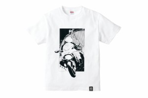 KAWASAKI   カワサキ デザイナーズTシャツ 月刊カワサキコミック/Mサイズ J8901-0789