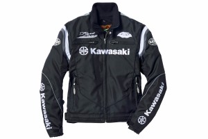 KAWASAKI   カワサキ×BATES ナイロン3シーズンジャケット（ブラック/ホワイト）Mサイズ J8001-2930