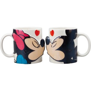 ディズニー ミッキー＆ミニー ペアキスマグ キッチン マグカップ Disney