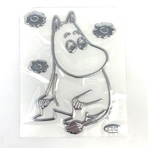 ムーミン MOOMIN エンブレムステッカー カー用品