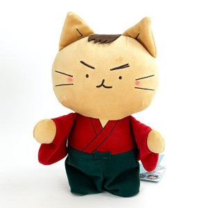 ねこねこ日本史 坂本龍馬 マスコット ぬいぐるみ 歴史 インテリア キッズ 知育