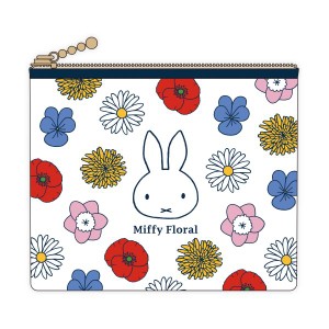 ミッフィー フローラル ティッシュポーチ Miffy floral ポーチ 化粧品入れ 小物入れ