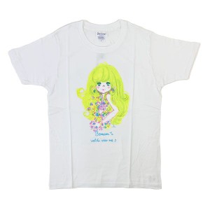 水森亜土 半袖Tシャツ サムワン ホワイト S 亜土ちゃん